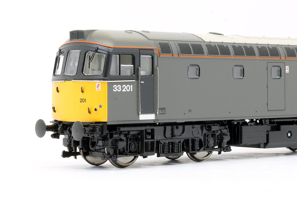Pre-Owned 3325 Class 33 Engineers Grey 33201 Diesel Locomotive - DCC Fitted