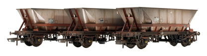 Pre-Owned Set of 3 HAA HOP AB MGR Hopper Wagons - Freight Brown - Pack 2
