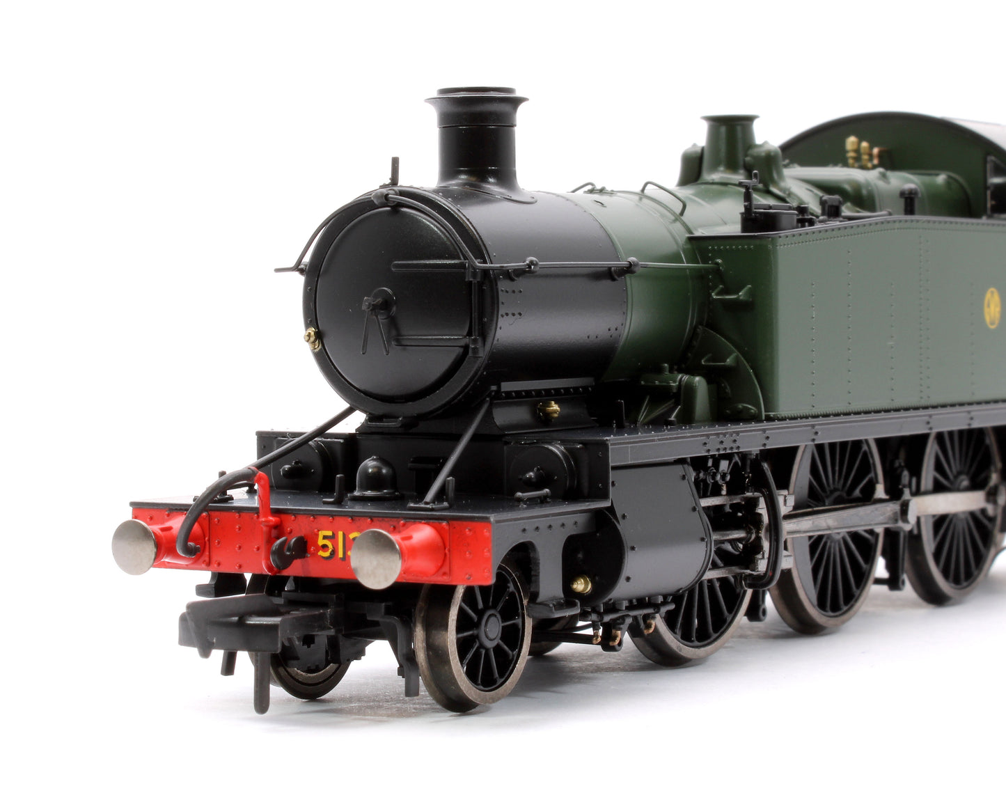 Large Prairie 5134 GWR Green Shirt Button Steam Locomotive - DCC Fitted