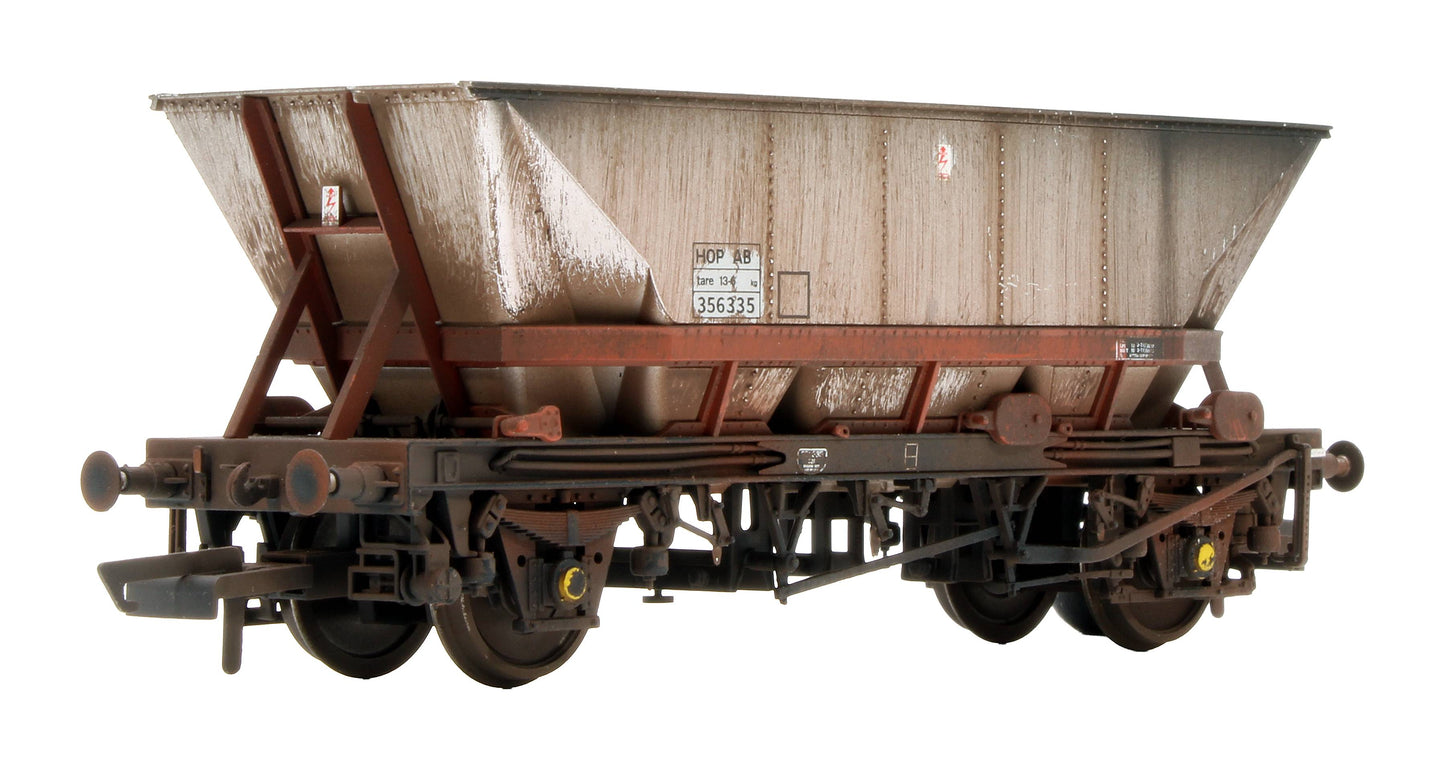Pre-Owned Set of 3 HAA HOP AB MGR Hopper Wagons - Freight Brown - Pack 2