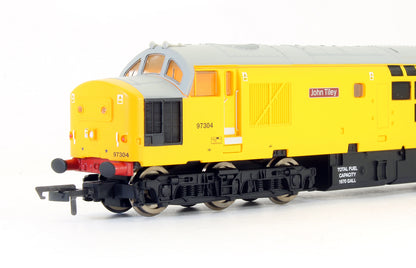 Pre-Owned RailRoad Network Rail Class 37 'John Tiley' 97304 Diesel Locomotive (Railroad Plus - Enhanced Livery) - DCC Sound