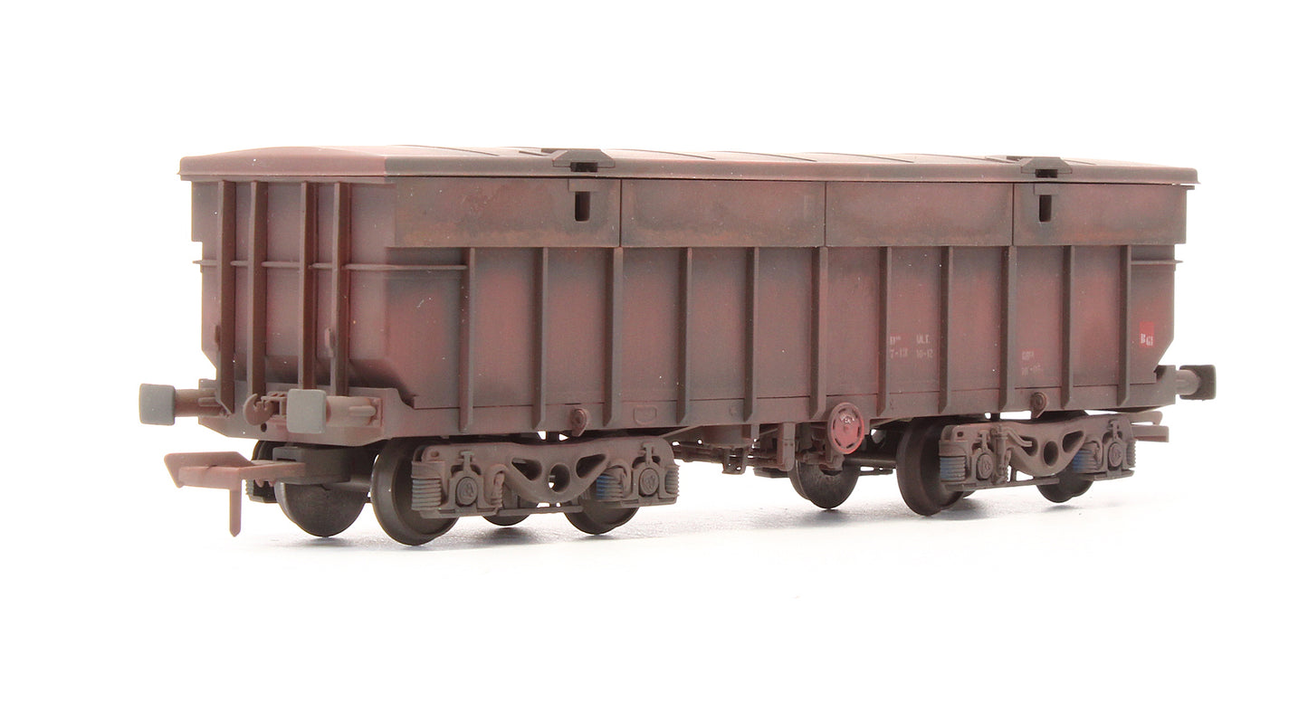 Pre-Owned IRM1020-BX-A Tara Mines Blue Bogie Ore Wagon - 31003 & 31019 - Custom Weathered
