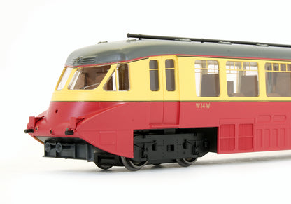 Pre-Owned Streamlined Railcar W14 BR Lined Carmine & Cream