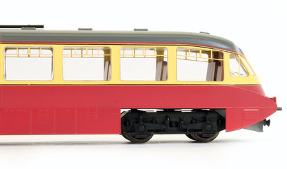 Pre-Owned Streamlined Railcar W14 BR Lined Carmine & Cream