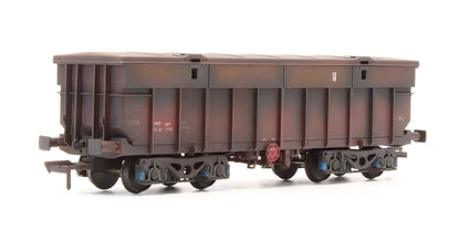 Pre-Owned IRM1023-BX-D Tara Mines Blue Bogie Ore Wagon - 31014 & 31015 - Custom Weathered