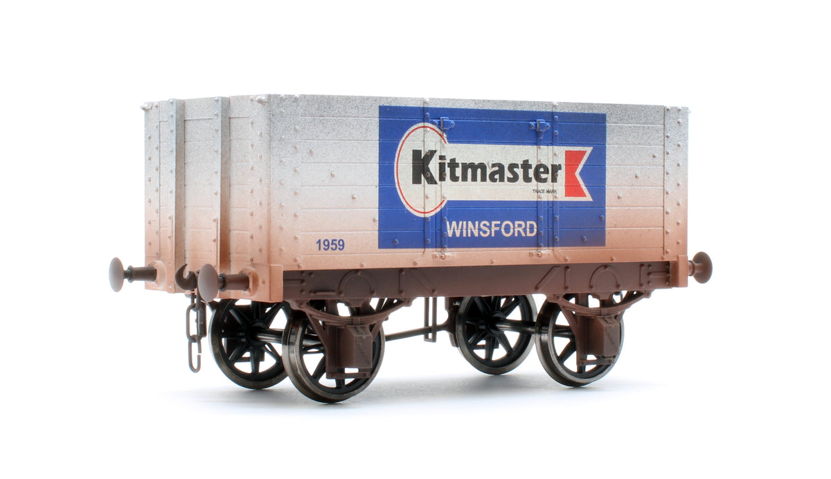 7F-072-010W 7 Plank 9' Wheelbase 2 Door Dapol Kitmaster Logo - Weathered