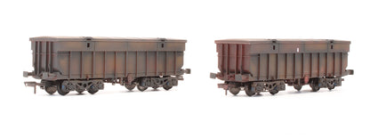 Pre-Owned IRM1021-BX-B Tara Mines Blue Bogie Ore Wagon - 31007 & 31022 - Custom Weathered