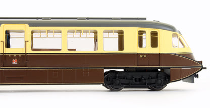 Streamlined Railcar No8 Lined Chocolate and Cream Twin Cities