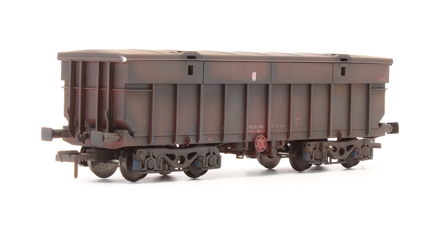 Pre-Owned IRM1021-BX-B Tara Mines Blue Bogie Ore Wagon - 31007 & 31022 - Custom Weathered