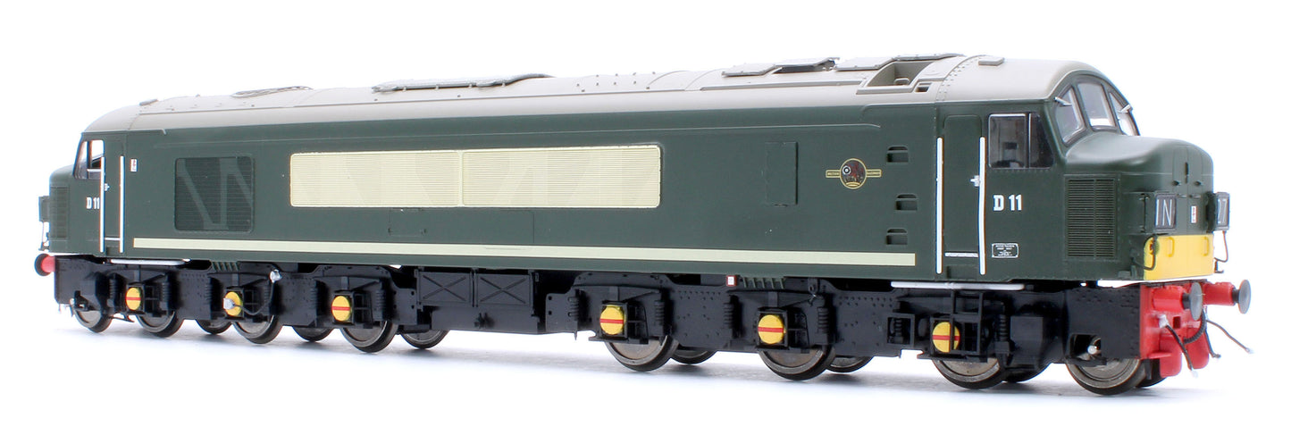Class 45 BR Green Small Yellow Panels Split Headcode (TMC Exclusive) Diesel Locomotive - Weathered