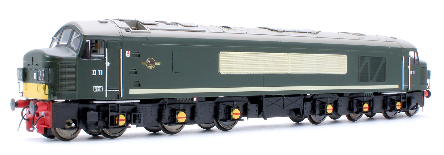 Class 45 BR Green Small Yellow Panels Split Headcode (TMC Exclusive) Diesel Locomotive - Weathered