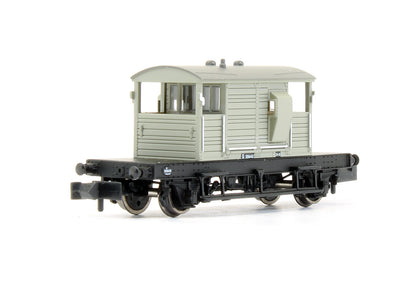 Pre-Owned SR Pill Box Brake Van BR Grey 'S 55642'