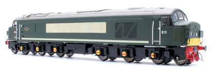 Class 45 BR Green Small Yellow Panels Split Headcode (TMC Exclusive) Diesel Locomotive - Weathered
