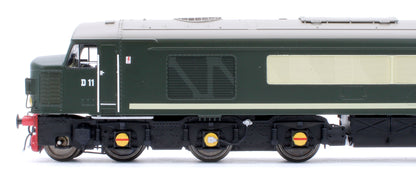 Class 45 BR Green Small Yellow Panels Split Headcode (TMC Exclusive) Diesel Locomotive - Weathered