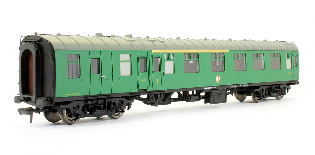 Pre-Owned 39-228 BR MK1 Brake Corridor Composite BCK Coach (SR) Green 'S21268'