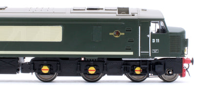 Class 45 BR Green Small Yellow Panels Split Headcode (TMC Exclusive) Diesel Locomotive - Weathered