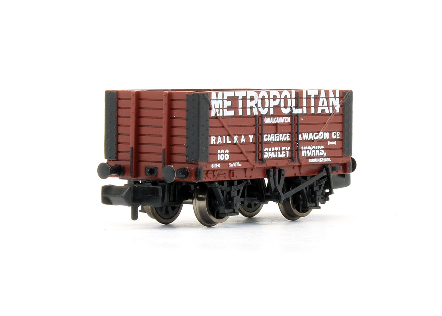 Pre-Owned 8 Plank Fixed End Wagon 'Metropolitan RC & W Co' - Exclusive Edition