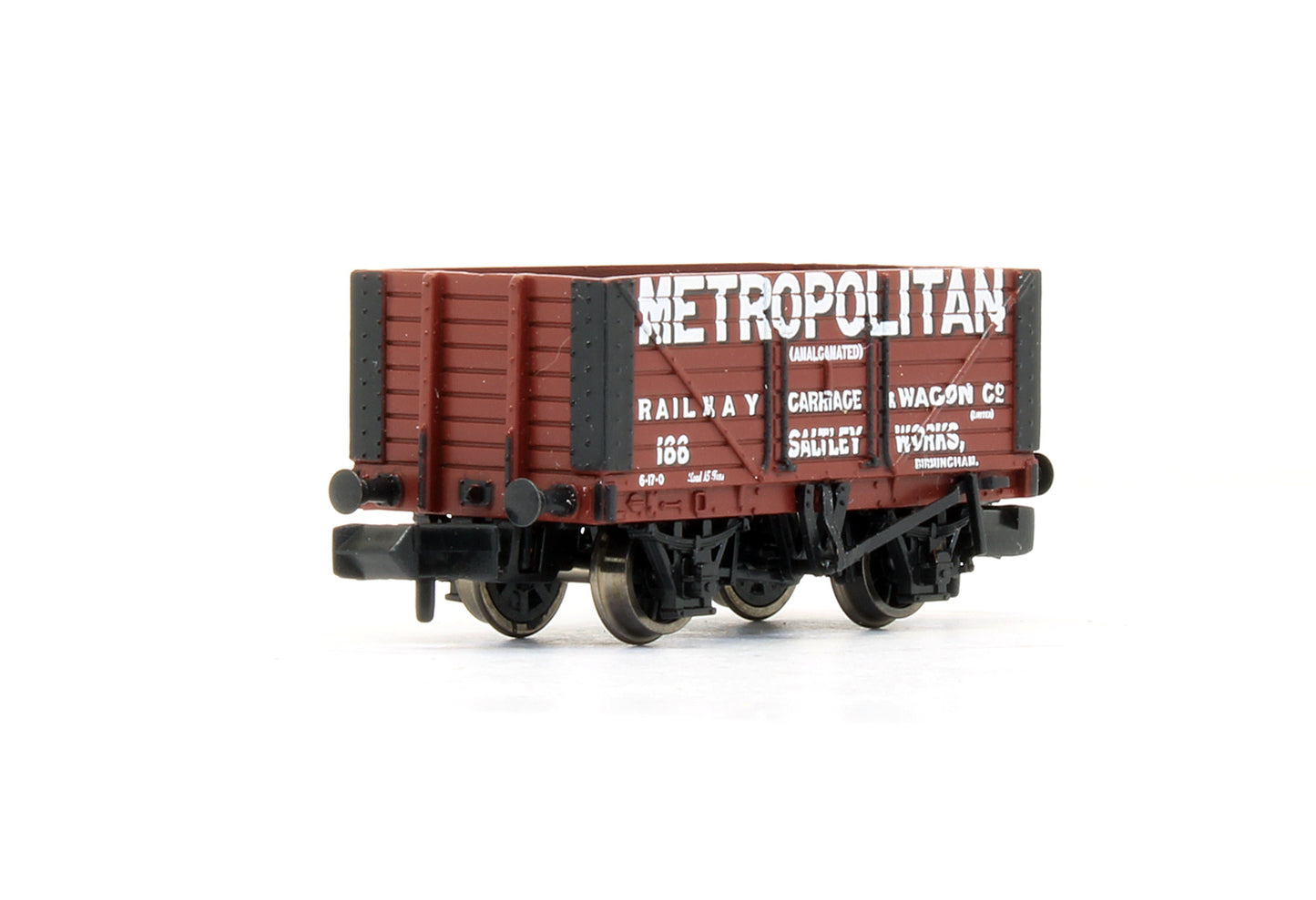 Pre-Owned 8 Plank Fixed End Wagon 'Metropolitan RC & W Co' - Exclusive Edition