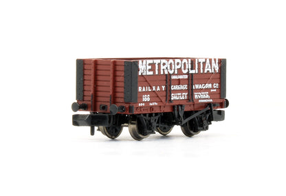 Pre-Owned 8 Plank Fixed End Wagon 'Metropolitan RC & W Co' - Exclusive Edition