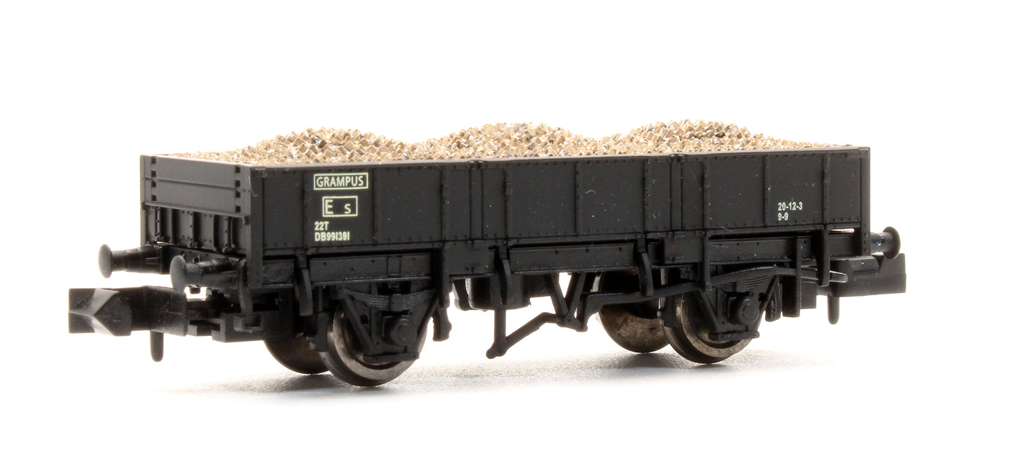 Pre-Owned 2F-060-008 BR Black Engineers Grampus Open Wagon No.DB991391