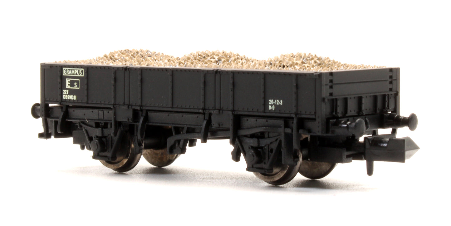 Pre-Owned 2F-060-008 BR Black Engineers Grampus Open Wagon No.DB991391