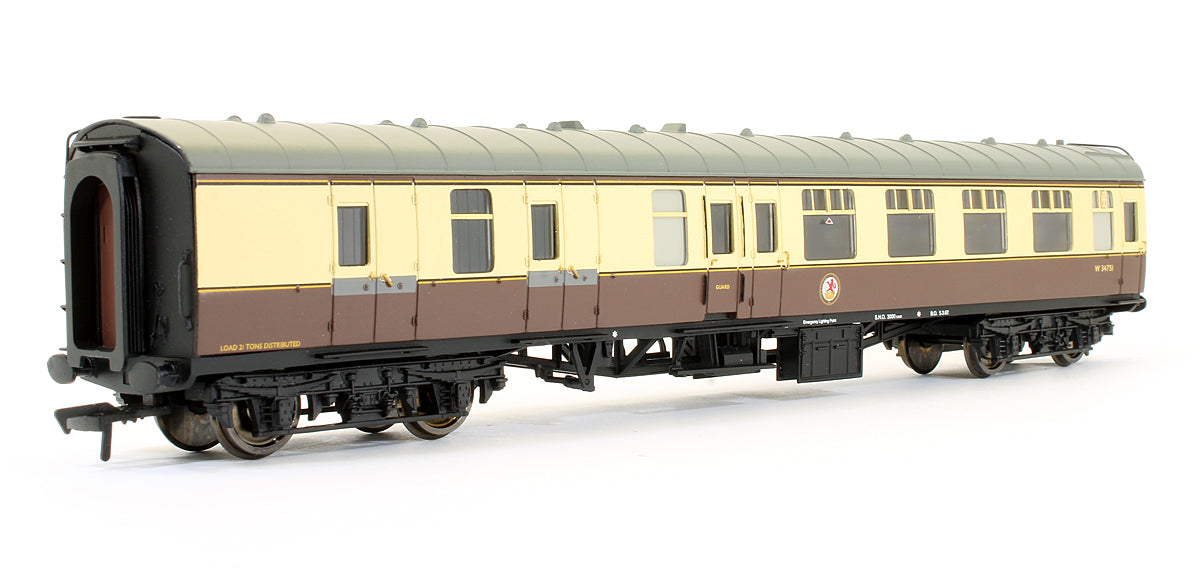Pre-Owned 39-079A BR MK1 Brake Corridor BSK Chocolate & Cream 'W34751'