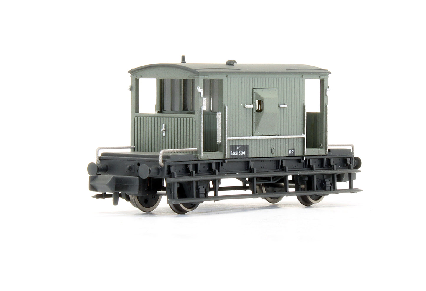 Pre-Owned 377-526C 20 Ton Brake Van BR Grey - Weathered