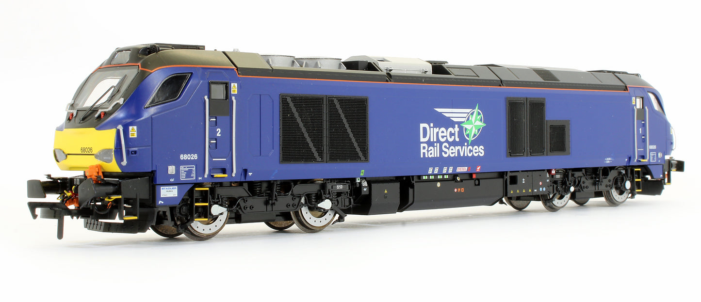 Pre-Owned Class 68 026 DRS Plain Blue Diesel Locomotive - DCC Sound