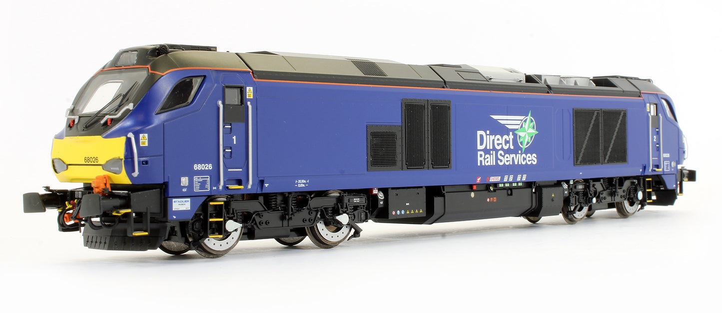 Pre-Owned Class 68 026 DRS Plain Blue Diesel Locomotive - DCC Fitted