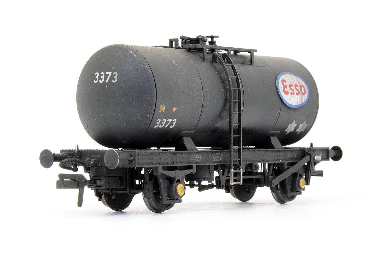 Pre-Owned B Tank ESSO 3373 Black With ESSO Logo Only - Custom Weathered