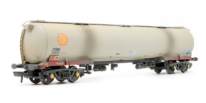 Pre-Owned 38-118 100 Ton TEA Bogie Tank Wagon BR Petroleum Sector (Ex-Shell) (Weathered)
