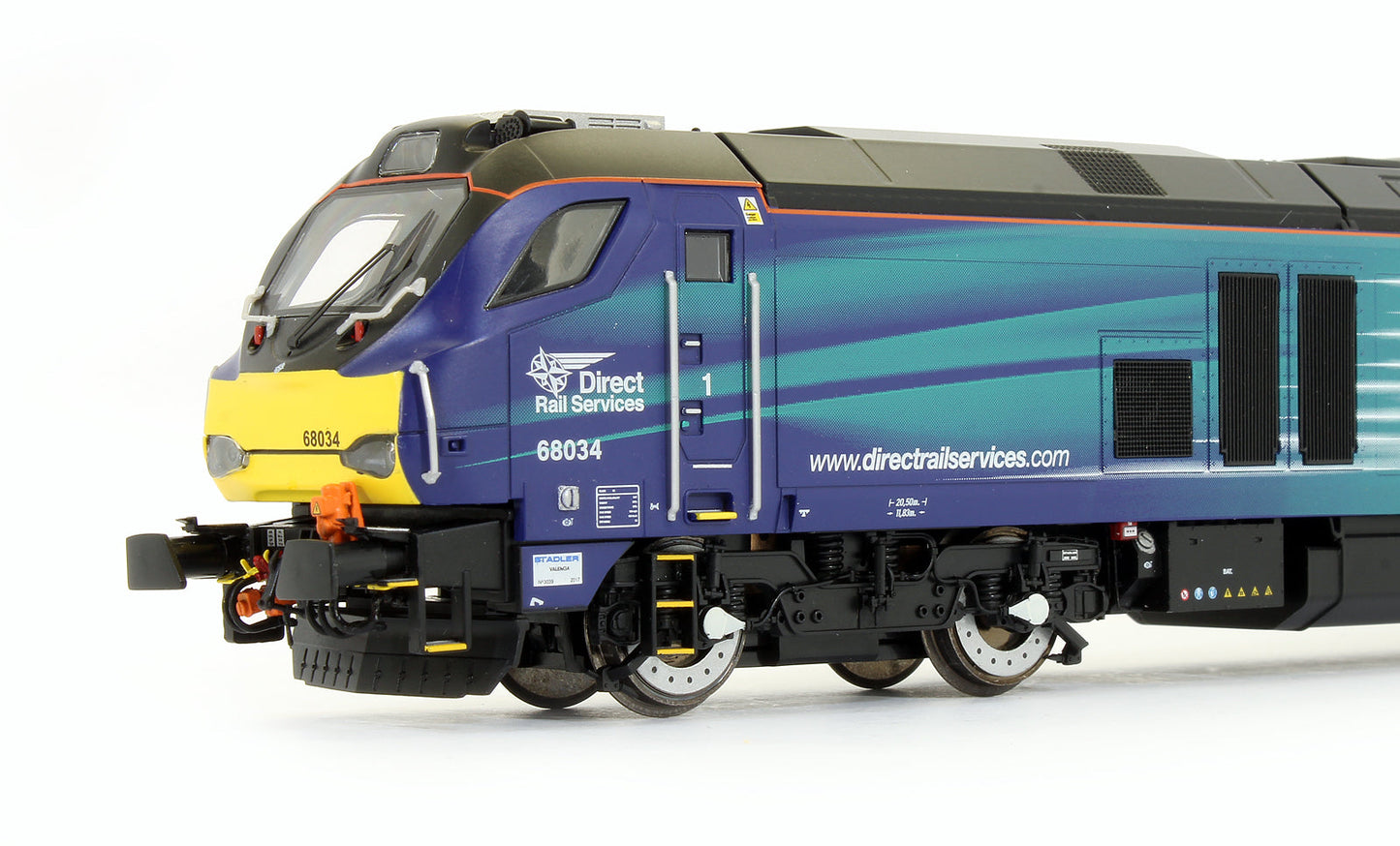 Pre-Owned 4D-022-016 Class 68 034 DRS Compass Livery Diesel Locomotive - DCC Fitted
