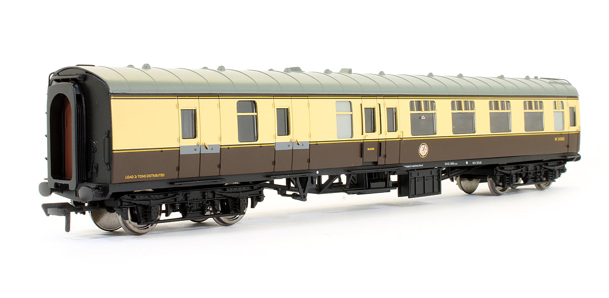 Pre-Owned BR MK1 Brake Second Corridor BSK Coach Chocolate & Cream 'W34885'