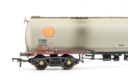Pre-Owned 38-118 100 Ton TEA Bogie Tank Wagon BR Petroleum Sector (Ex-Shell) (Weathered)