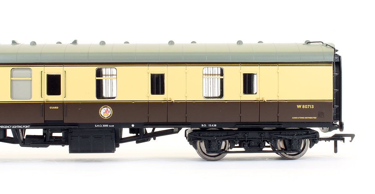 Pre-Owned 39-179B BR MK1 Full Brake BG Coach Chocolate & Cream 'W80713'