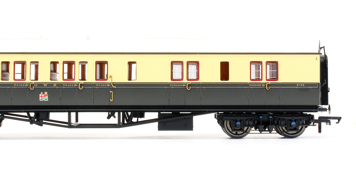 Pre-Owned GWR Collett Corridor Brake 3rd (LH) Coach '5132'