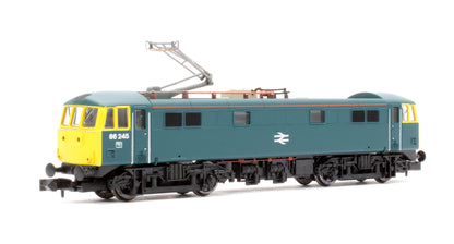 Class 86 245 BR Blue (Full Yellow Panels) Electric Locomotive (DCC Fitted)