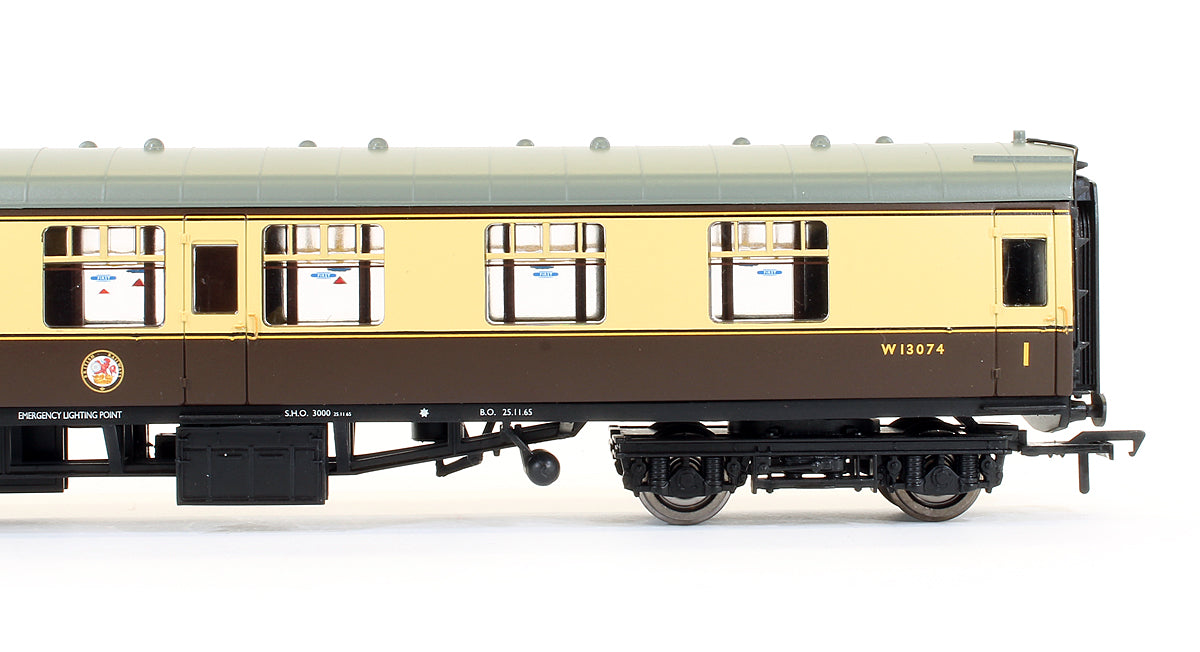 Pre-Owned 39-154B BR MK1 First Corridor FK Coach Chocolate & Cream 'W13074'