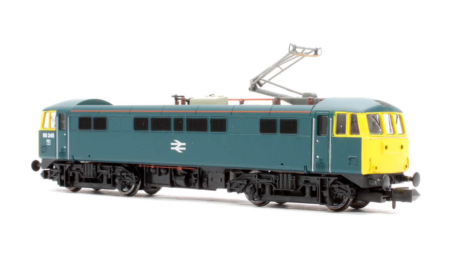 Class 86 245 BR Blue (Full Yellow Panels) Electric Locomotive (DCC Fitted)