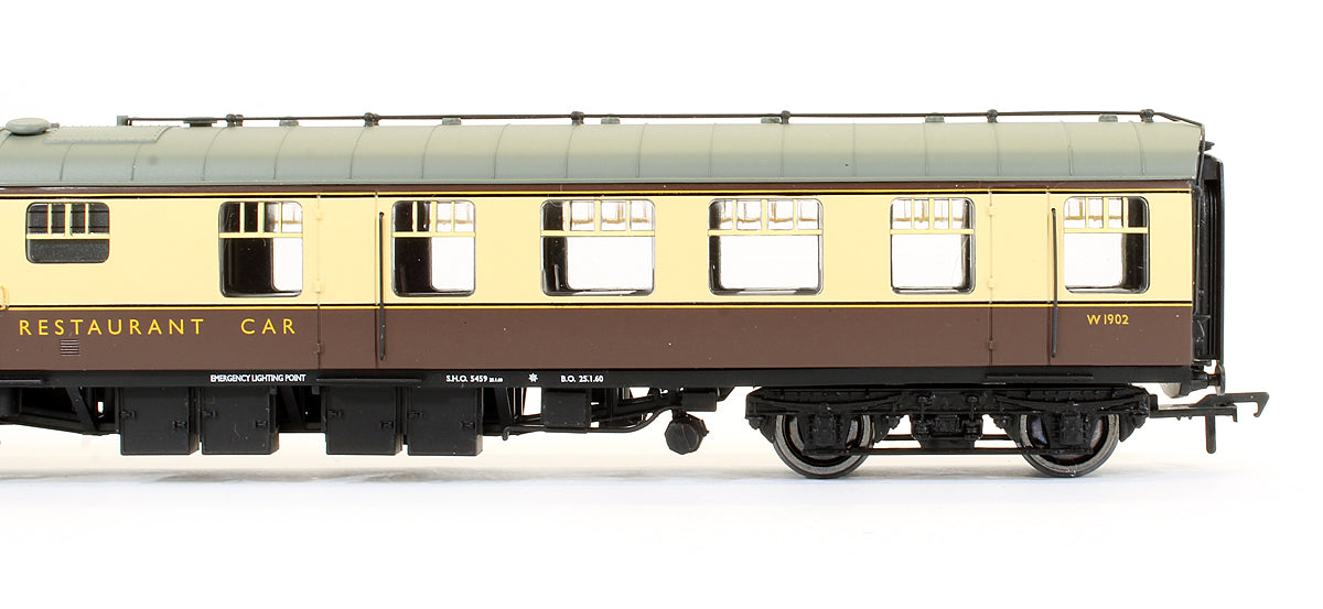 Pre-Owned BR MK1 Restaurant Car RU Chocolate & Cream 'W1902'
