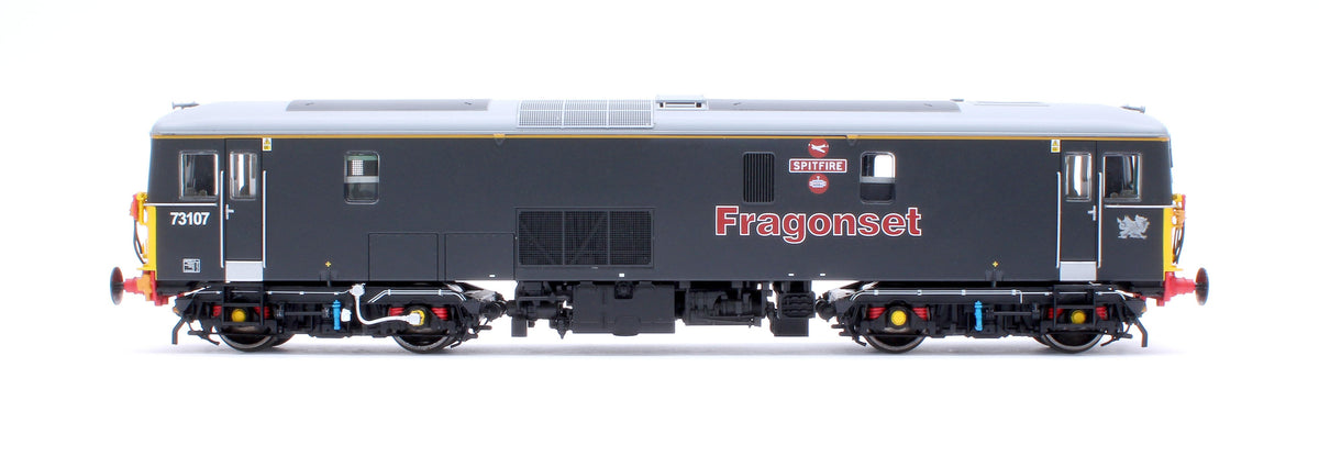 Pre-Owned Class 73/1 73107 'Spitfire' Fragonset Black Electro-Diesel Locomotive (Exclusive Edition)