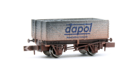 2F-071-133 7 Plank Dapols Present Logo - Weathered