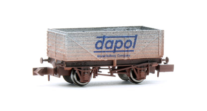 2F-071-133 7 Plank Dapols Present Logo - Weathered