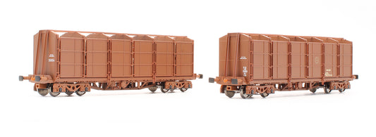 Pre-Owned IRM1042-C CIE / IR 42' Flat Fertiliser Wagons Twin Pack C