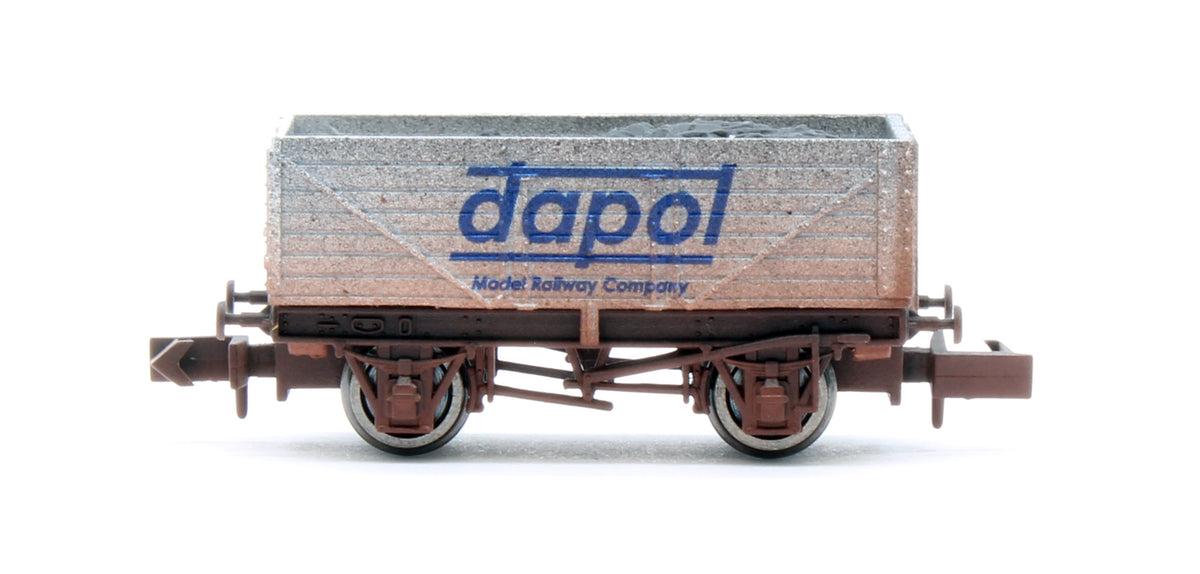 2F-071-133 7 Plank Dapols Present Logo - Weathered