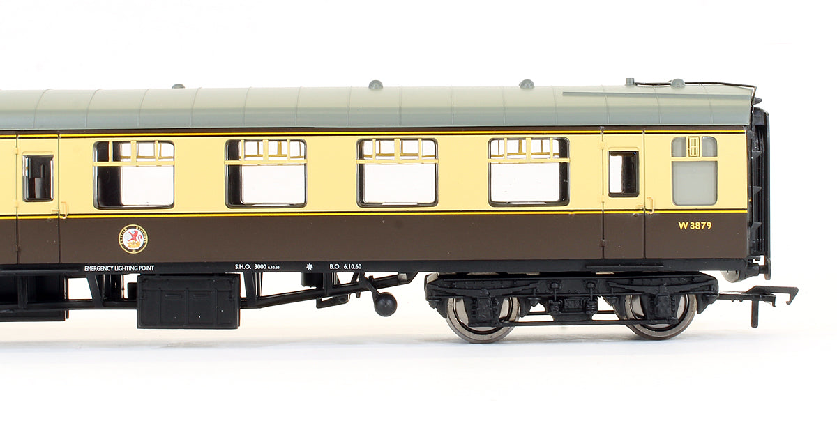 Pre-Owned BR MK1 Second Open SO Coach Chocolate & Cream 'W3879'