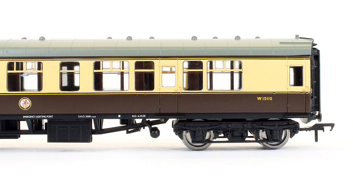 Pre-Owned BR MK1 Composite Corridor CK Coach Chocolate & Cream 'W15110'