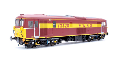 Class 73/1 73128 EW&S Red & Gold Electro-Diesel Locomotive (Exclusive Edition)