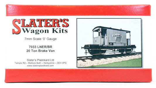 Pre-Owned LNER / BR 20 Ton Brake Van - Unbuilt Kit