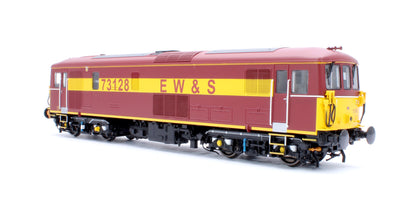 Class 73/1 73128 EW&S Red & Gold Electro-Diesel Locomotive (Exclusive Edition)